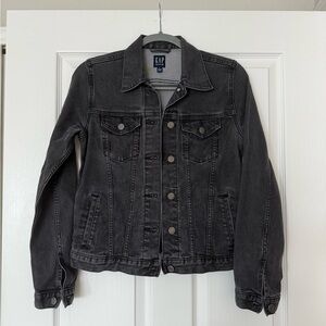 NWOT GAP Black Jean Jacket